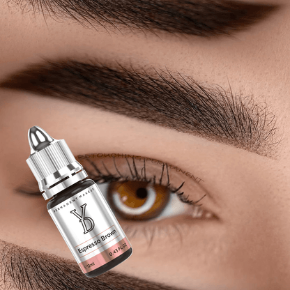 Espresso Brown – YDPMU Powder Hybrid Liquid Pigment for Brows | Deep Espresso Brown PMU Eyebrow Pigment