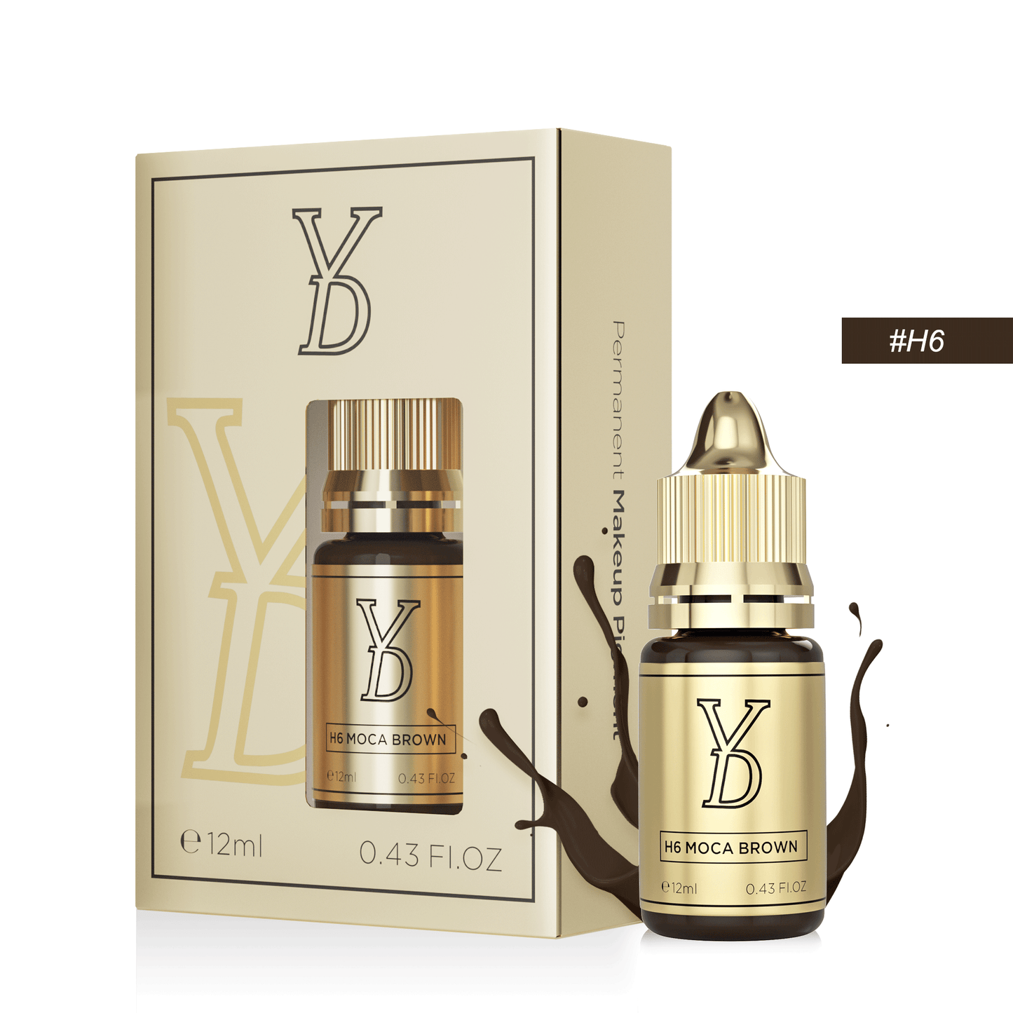 Moca Brown-YD HYBRID EYEBROW TATTOO PIGMENTS
