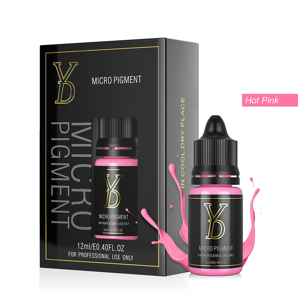 Hot Pink – YDPMU Organic Liquid Lips PMU Pigment | Vibrant Hot Pink Permanent Lip Color for Bold Statement Lips