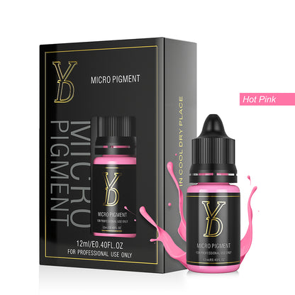 Hot Pink – YDPMU Organic Liquid Lips PMU Pigment | Vibrant Hot Pink Permanent Lip Color for Bold Statement Lips