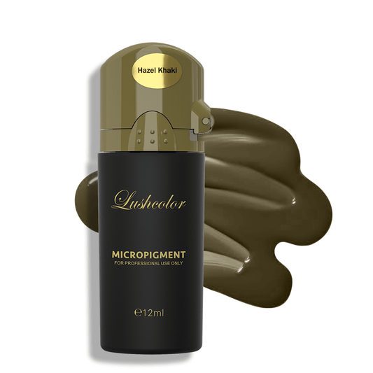 Lushcolor Hazel Khaki - Red Neutralizing Brow Pigment (12ml)