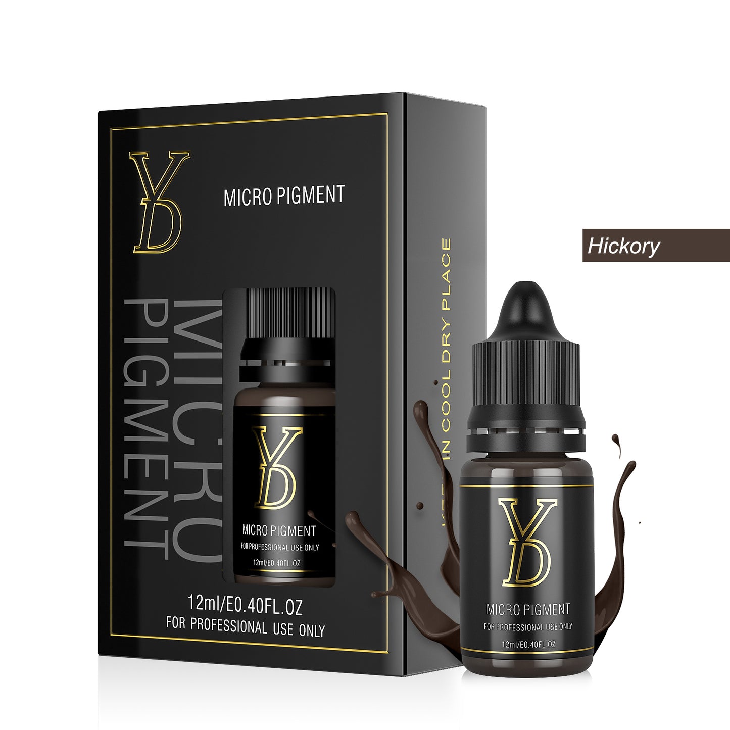 Hickory-YD Organic Liquid Eyebrow Permanent Makeup Pigments