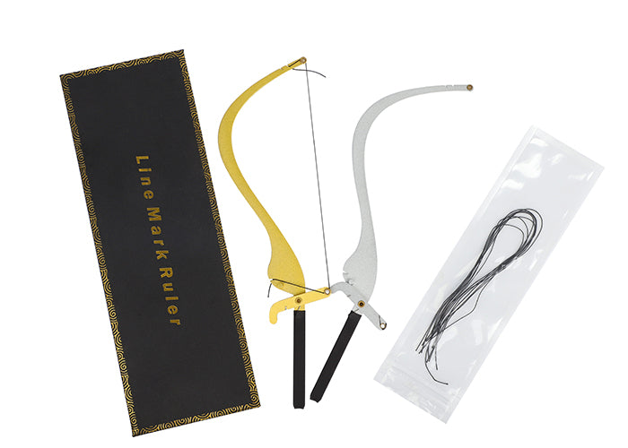 Line Mark Arrow Ruler With extra 10pcs string - CharmingTattooSupply