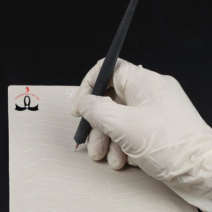 White Disposable Latex Gloves 100pcs/Box - CharmingTattooSupply