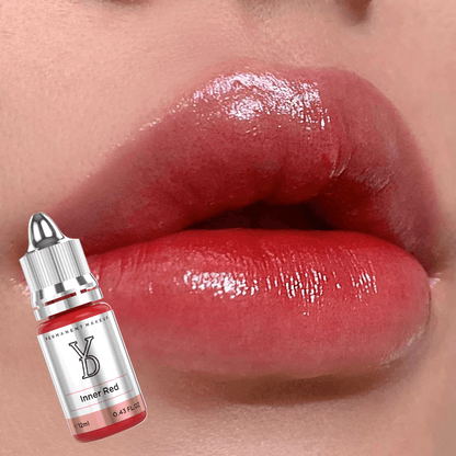 Inner Red – YDPMU Powder Hybrid Liquid Pigment for Lips | Rich Warm Red Lip Blush PMU Pigment