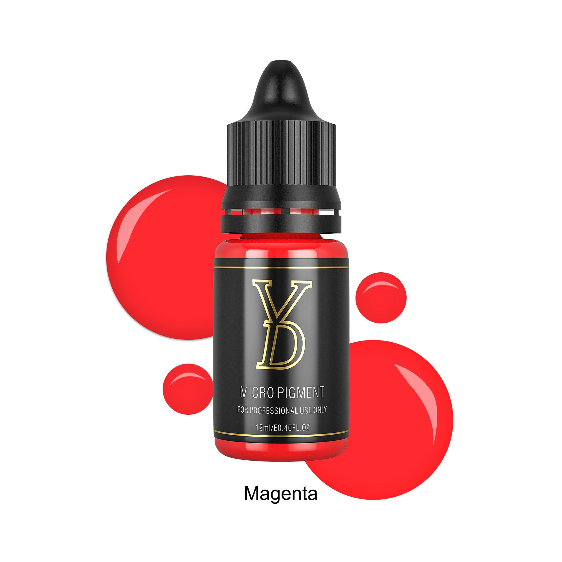 Magenta-YD Organic Liquid Lips Permanent Makeup Pigments - CharmingTattooSupply