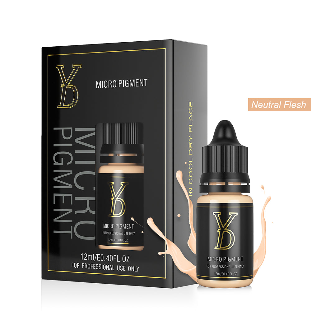 Neutral Flesh – YDPMU Organic Liquid Eyebrow PMU Pigment | Neutral Skin-Tone Brow Mixer & Corrector