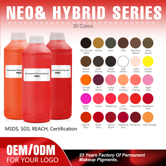 HYBRID & NEO Pigment – 1L Bulk Bottle | For Machine & Blade | OEM Available