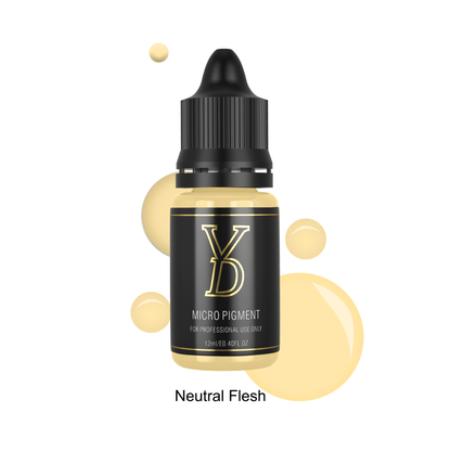Neutral Flesh – YDPMU Organic Liquid Eyebrow PMU Pigment | Neutral Skin-Tone Brow Mixer & Corrector
