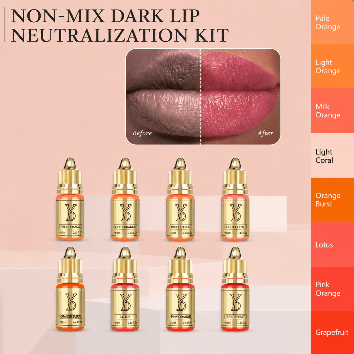 [Weekly Flash Sale] No-Mix 8-Shade Neutralization Kit