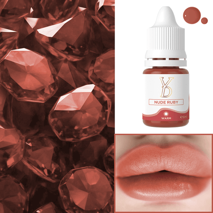 YDPMU Nude Organic Lip Pigment 6ml | PMU Lip Color