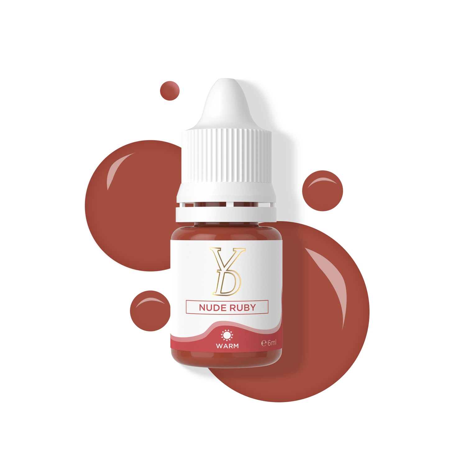 YDPMU Nude Organic Lip Pigment 6ml | PMU Lip Color