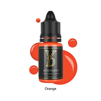 Orange-YD Organic Liquid Lips Permanent Makeup Pigments