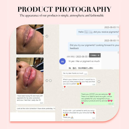 SWEET PINK  - YD POWDER Hybrid Liquid Pigment For Lips