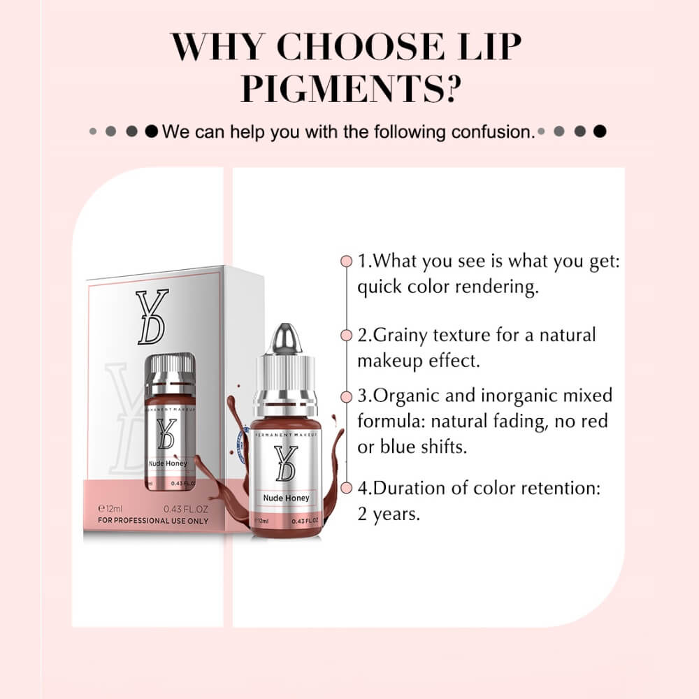 SWEET PINK  - YD POWDER Hybrid Liquid Pigment For Lips