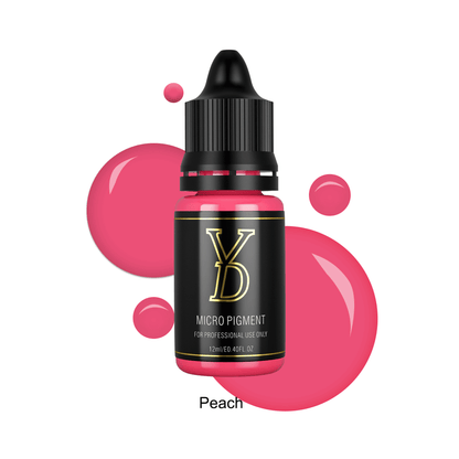 Peach – YDPMU Organic Liquid Lips PMU Pigment | Soft Peach Permanent Lip Color for Natural Beauty