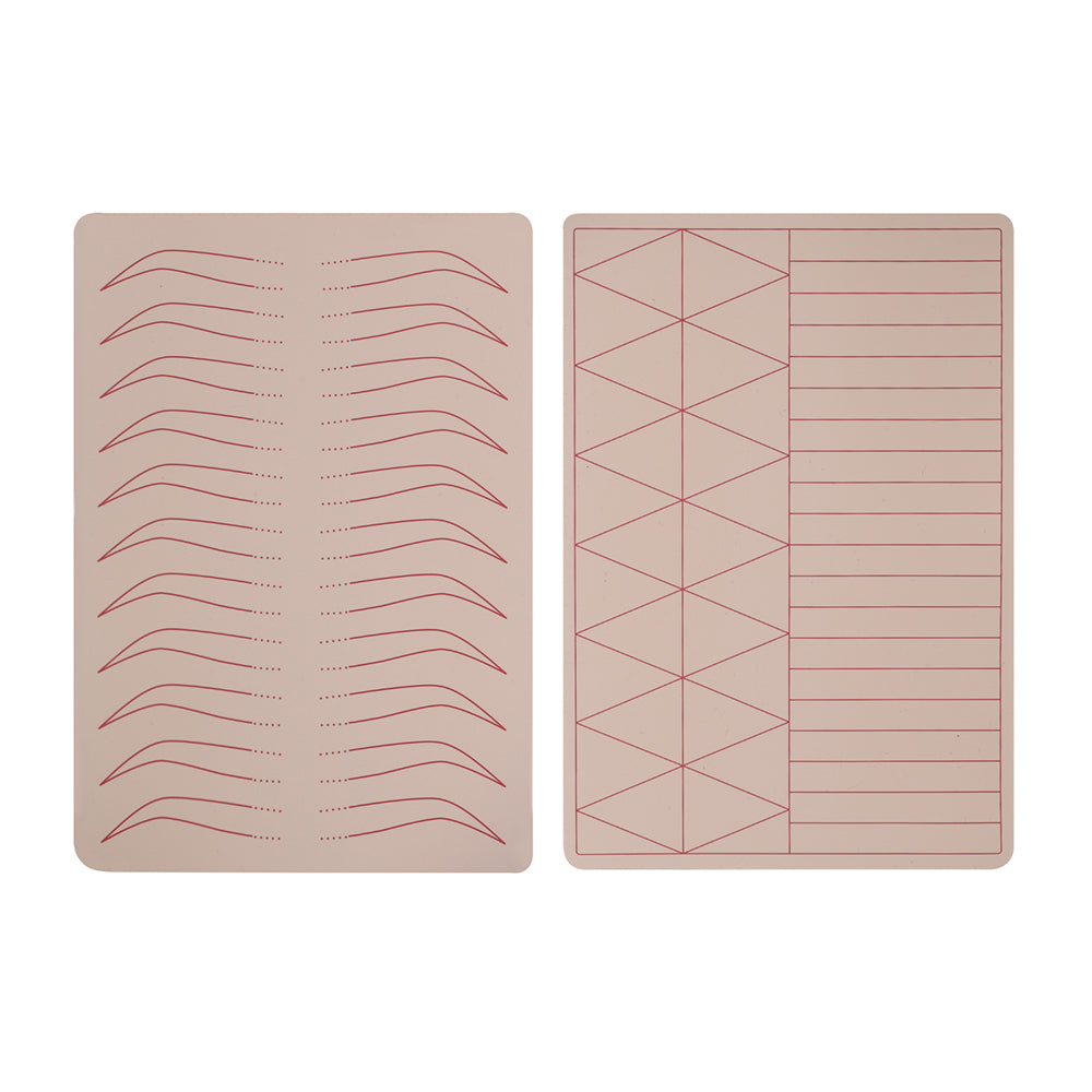 Silicone eyebrow practice skin - CharmingTattooSupply