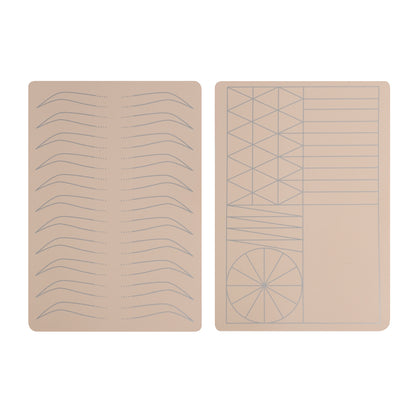 Silicone eyebrow practice skin - CharmingTattooSupply