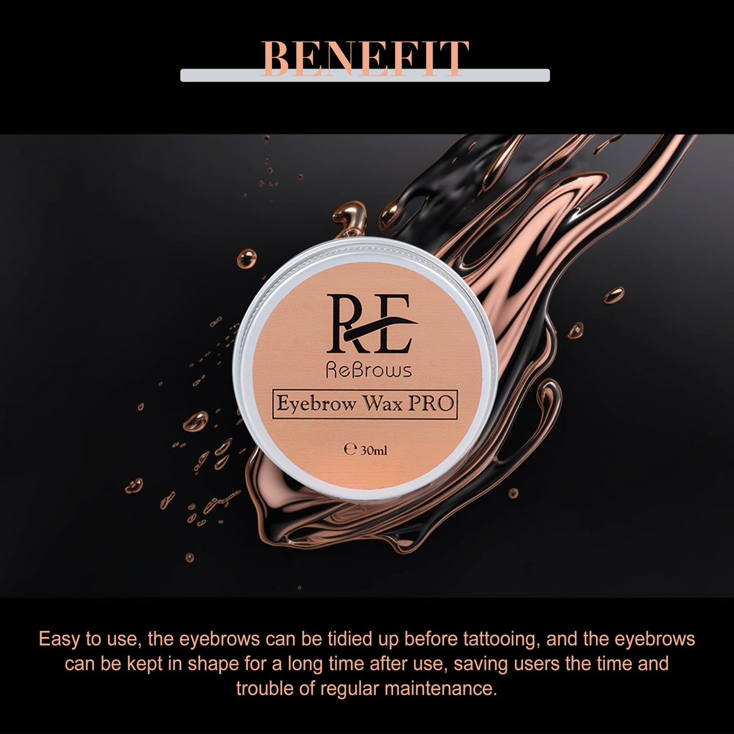 REBROWS Eyebrow Wax Pro | 50% Off | Fast Shipping from USA