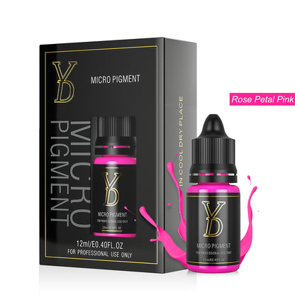Rose Petal Pink – YDPMU Organic Liquid Lips PMU Pigment | Soft Rose Pink Permanent Lip Color for Natural Beauty