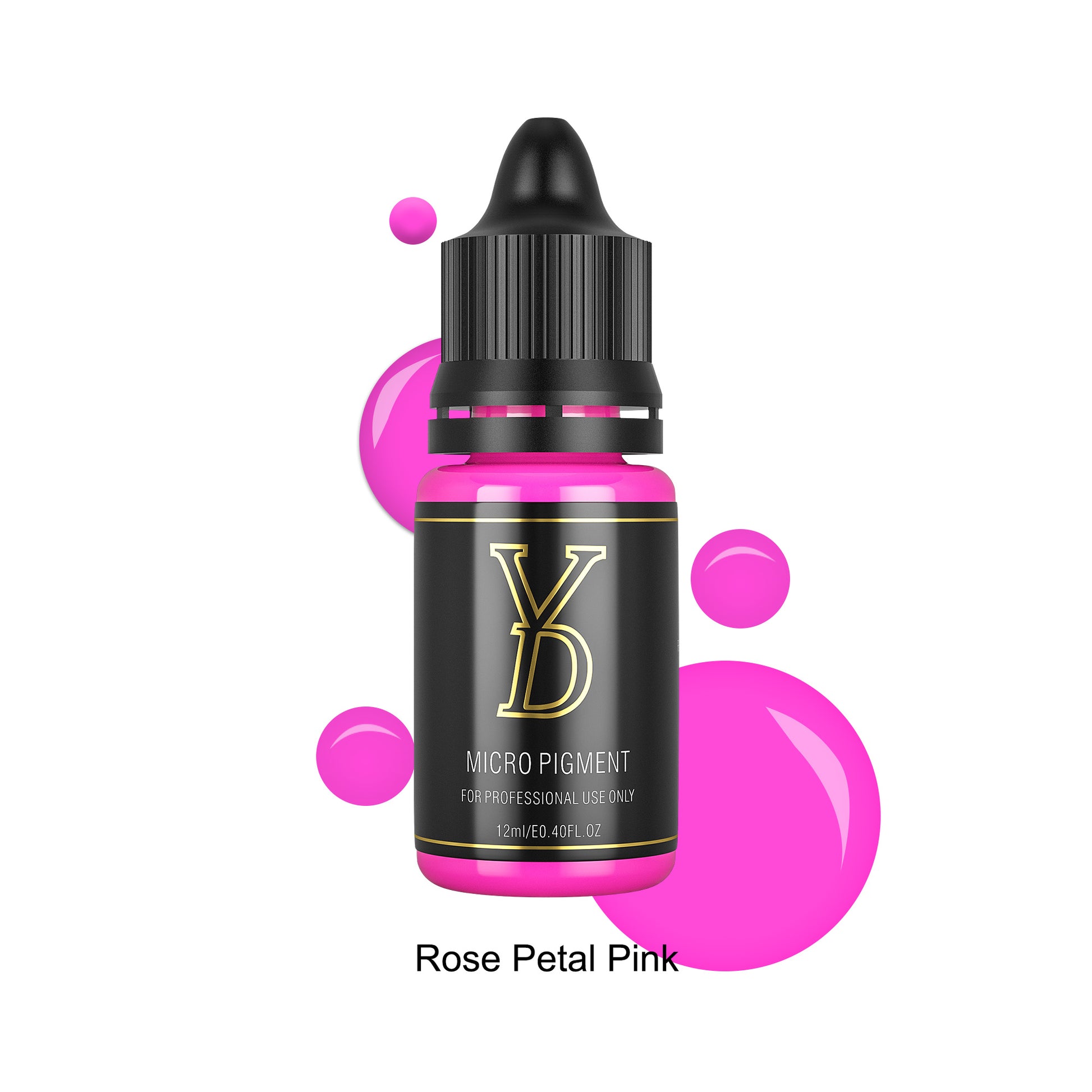 Rose Petal Pink-YD Organic Liquid Lips Permanent Makeup Pigments - CharmingTattooSupply