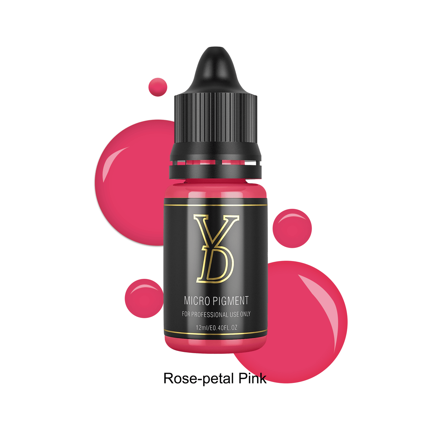 Rose Petal Pink – YDPMU Organic Liquid Lips PMU Pigment | Soft Rose Pink Permanent Lip Color for Natural Beauty