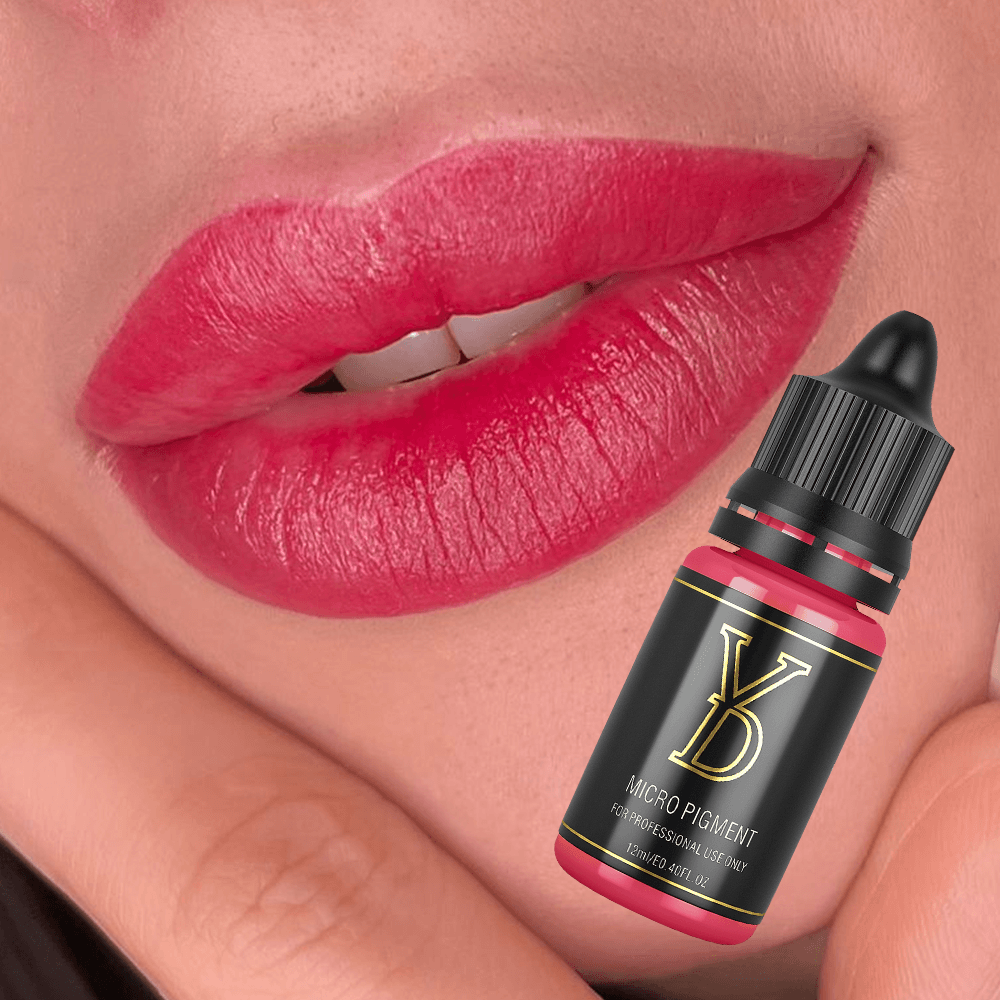 Rose Petal Pink – YDPMU Organic Liquid Lips PMU Pigment | Soft Rose Pink Permanent Lip Color for Natural Beauty