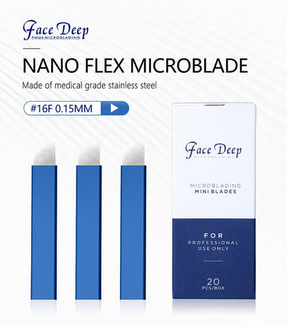 Face Deep NANO Flex MicroBlade #16F 0.15MM (20PCS/BOX)