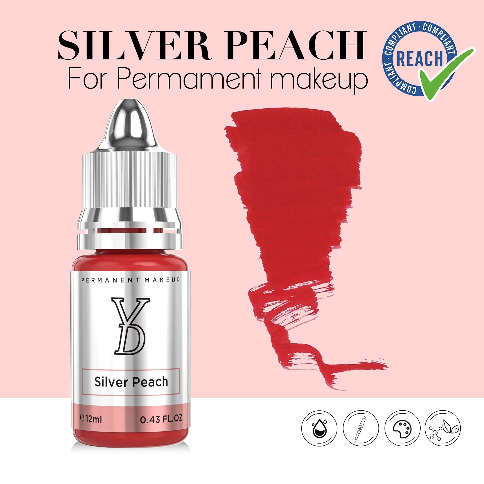 SLIVER PEACH - CharmingTattooSupply