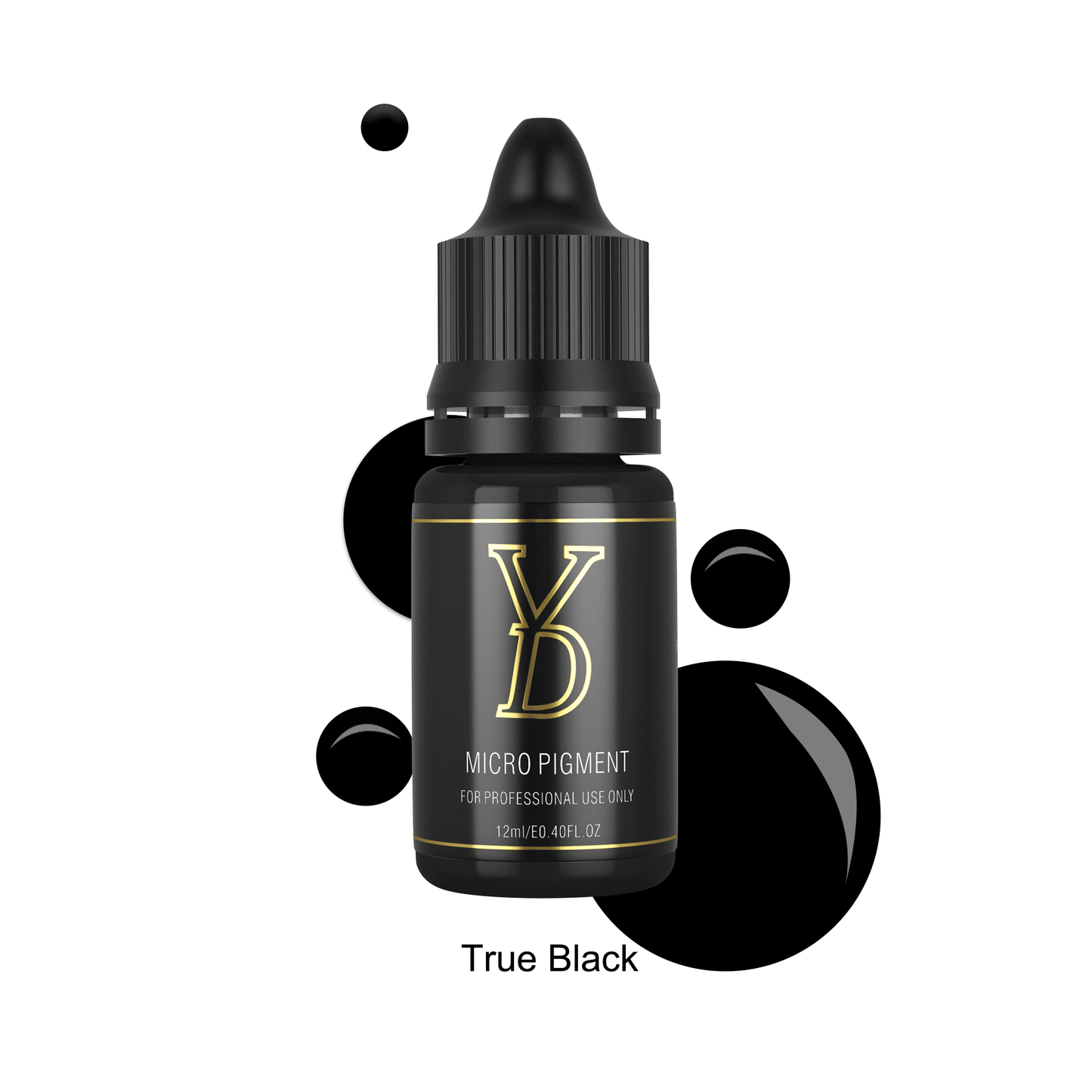 True Black - YD Organic Liquid Eyeliner Permanent Makeup Pigment