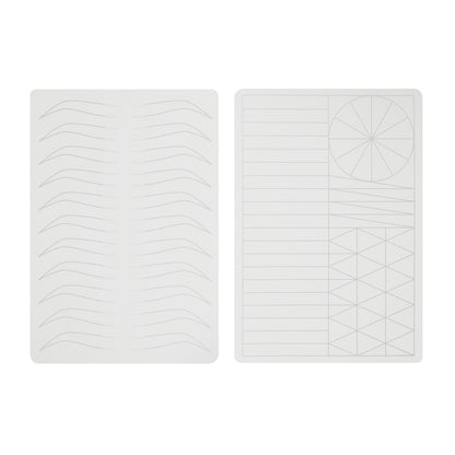 Silicone eyebrow practice skin - CharmingTattooSupply
