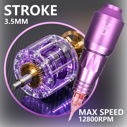 YDPMU X24 Pen | Professional PMU Machine 12,800RPM Coreless