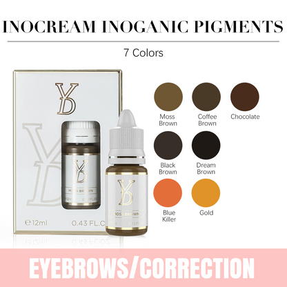 Microblading Pigment-YDPMU InoCream Inorganic PMU Pigments