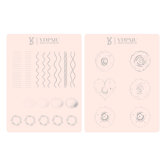 YDPMU Areola Practice Skin 2pcs