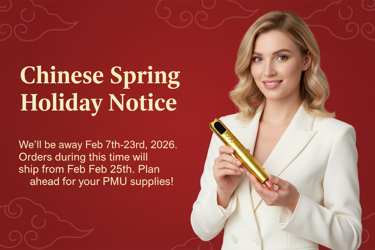 Chinese Spring Holiday Notice Banner - Pen Only