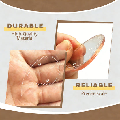 Hairstroke Brow & Eyeliner Mapping Ruler - 4 Piece Set