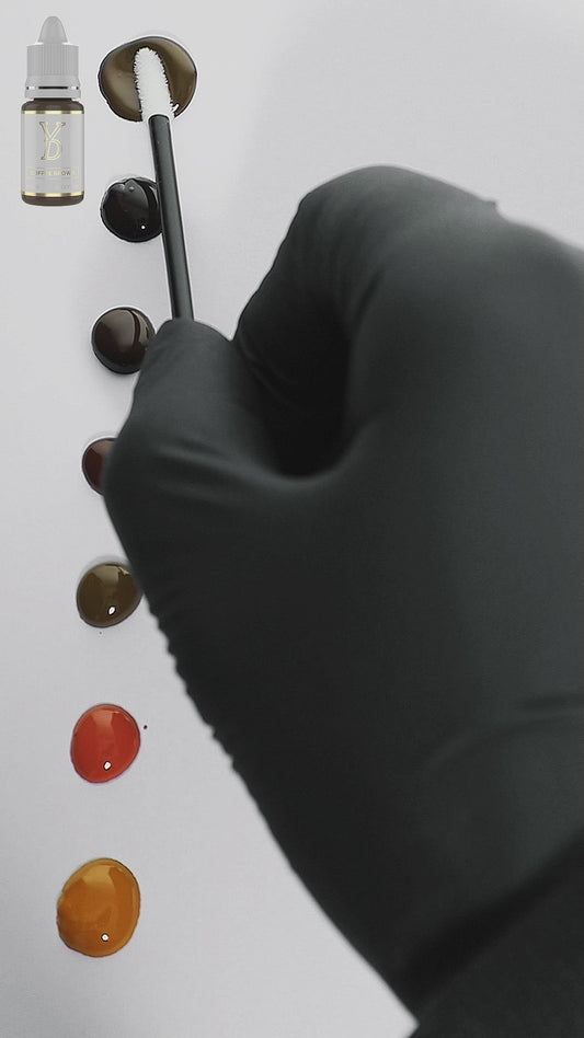 YDPMU InoCream Inorganic PMU Pigments – Professional Brow Pigment 12ml