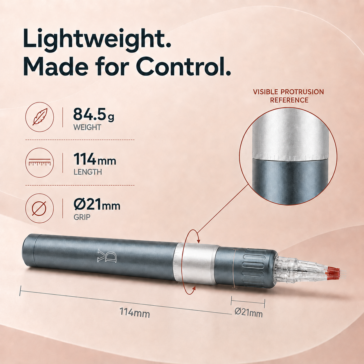 YDPMU Blush Pro CTM119 4-Pin PMU Machine