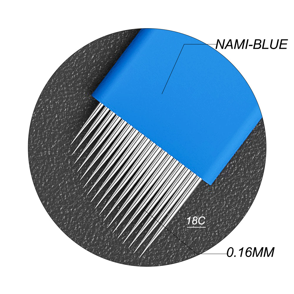 FACE DEEP NAMI FLEX BLADE FOR MICROBLADING 0.16MM （20PCS/BOX） - CharmingTattooSupply
