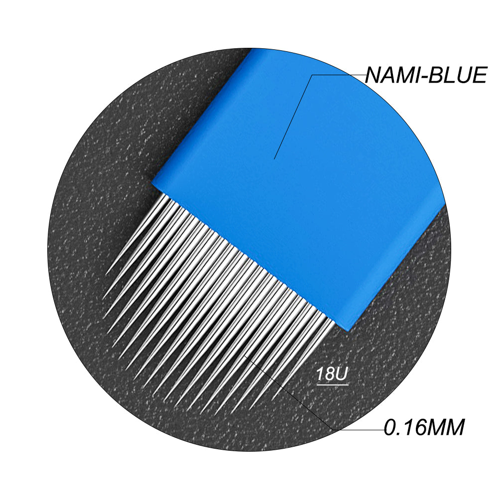 FACE DEEP NAMI FLEX BLADE FOR MICROBLADING 0.16MM （20PCS/BOX） - CharmingTattooSupply