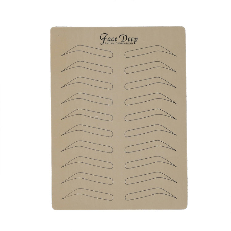 FACE DEEP INKLESS SKIN WITH BLACK EYEBROWS - CharmingTattooSupply