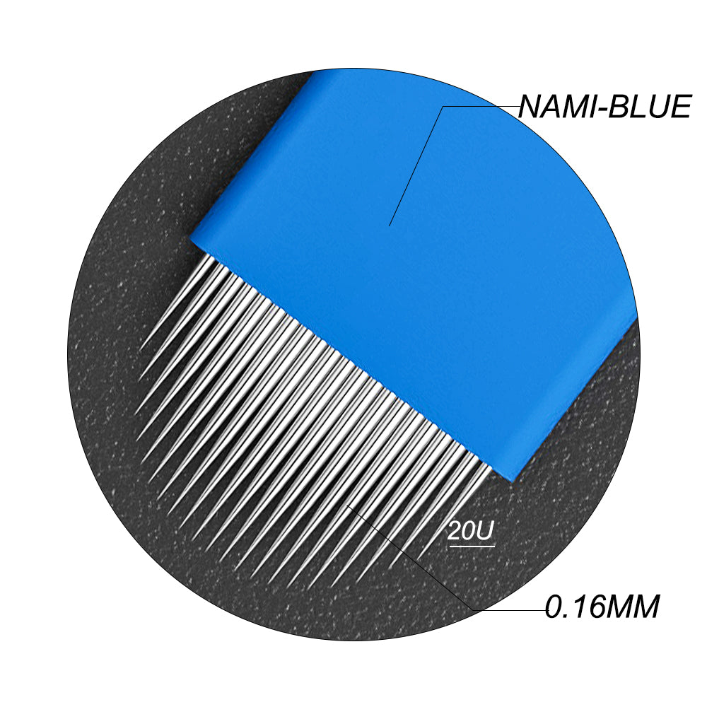 FACE DEEP NAMI FLEX BLADE FOR MICROBLADING 0.16MM （20PCS/BOX） - CharmingTattooSupply