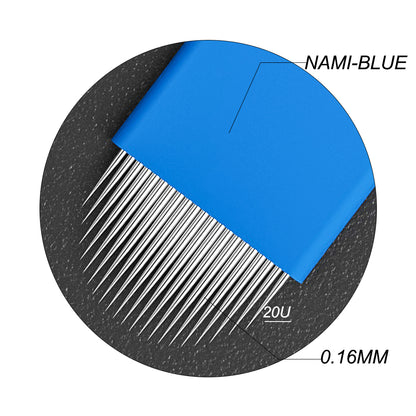 FACE DEEP NAMI FLEX BLADE FOR MICROBLADING 0.16MM （20PCS/BOX） - CharmingTattooSupply